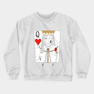 Queen heart Crewneck Sweatshirt